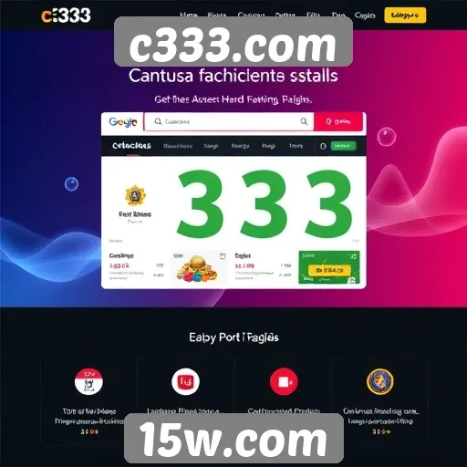 Acessibilidade e usabilidade do site c333.com