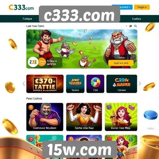 Novas funcionalidades do site c333.com para jogadores